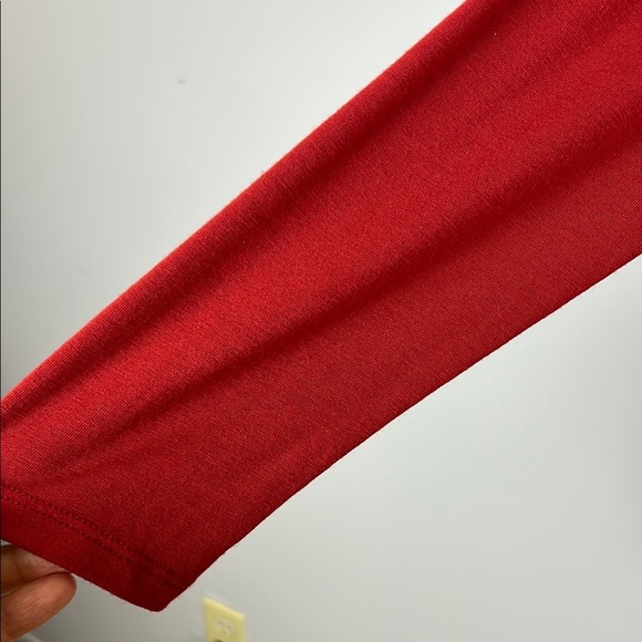 Torrid Elegant Modal Blend Red Women's Top Size 2 - Picture 5 of 10